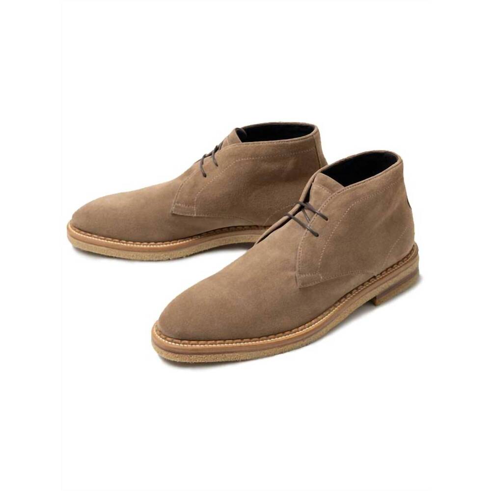 NEW SCARPE DI BIANCO men's calgara chukka boot in antilope